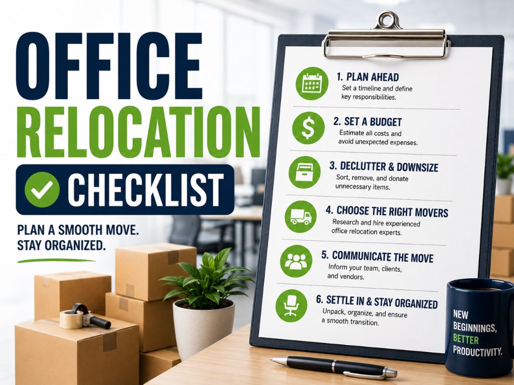 Business Relocation Checklist for a Smooth Office Move