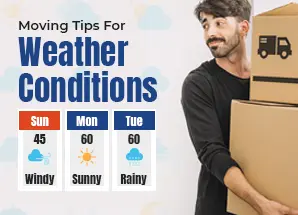 Moving Tips For Weather Conditions - Van Lines Move Blog