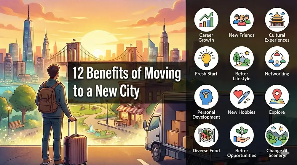 Benefits of moving to a new city and starting fresh