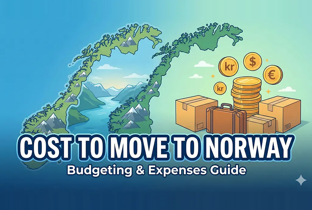 cost to move to Norway and international relocation expenses