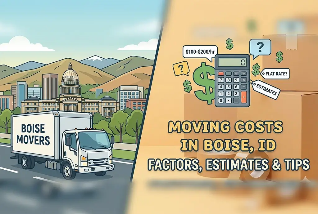 how much do movers cost in Boise Idaho