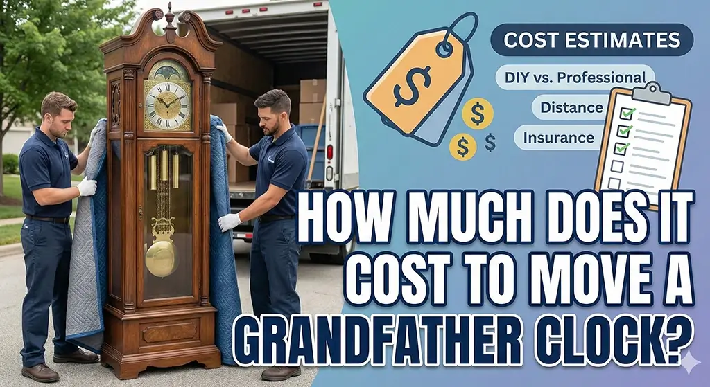 cost to move a grandfather clock safely