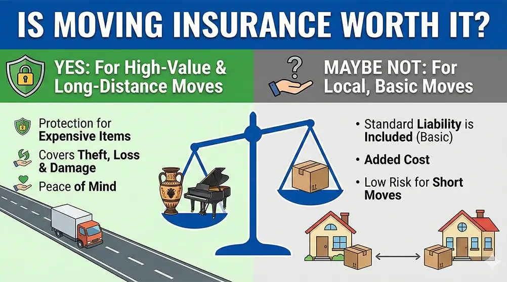 Family carrying moving boxes into their new house