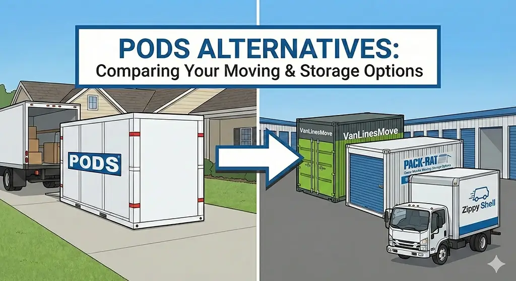 Best PODS alternatives for moving and storage