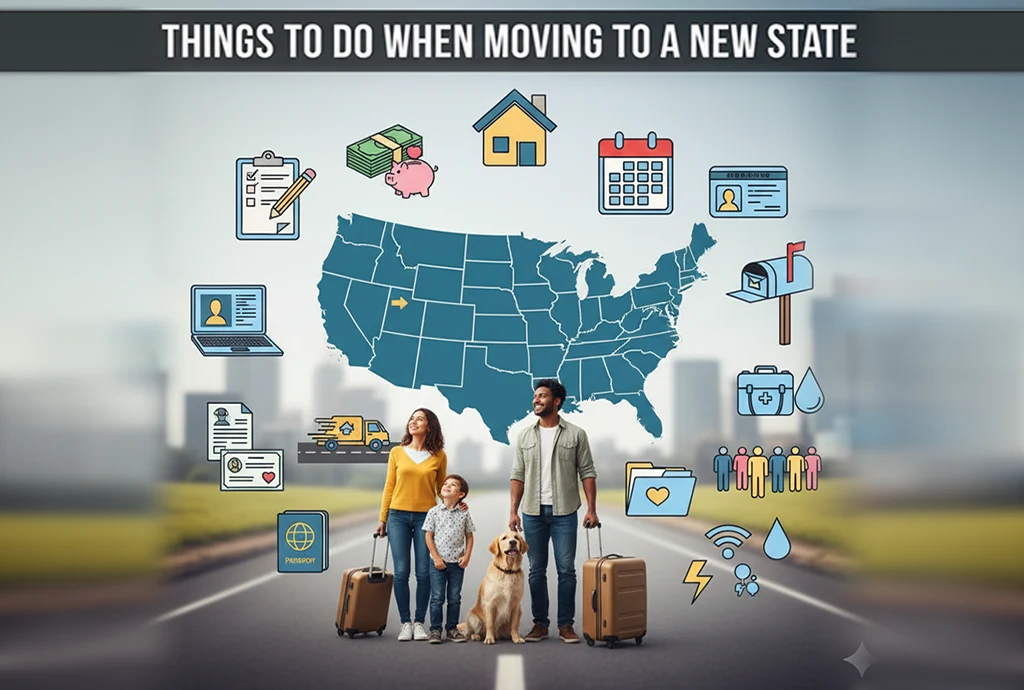 things to do when moving to a new state checklist