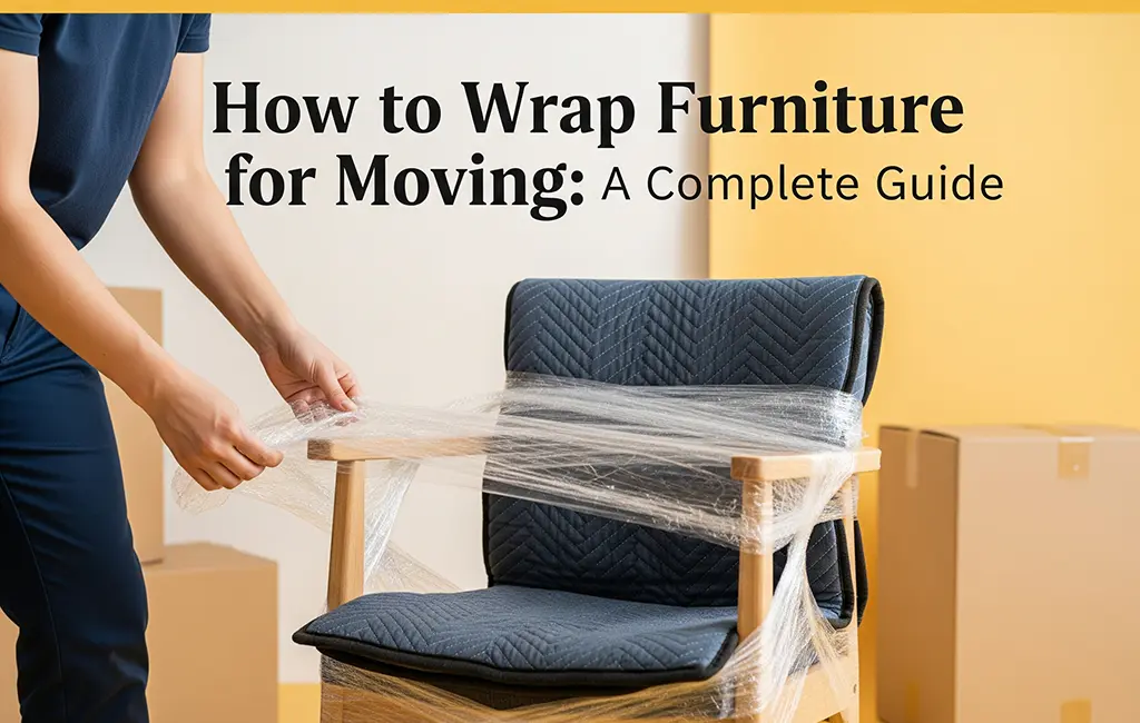 how to wrap furniture for moving step by step guide
