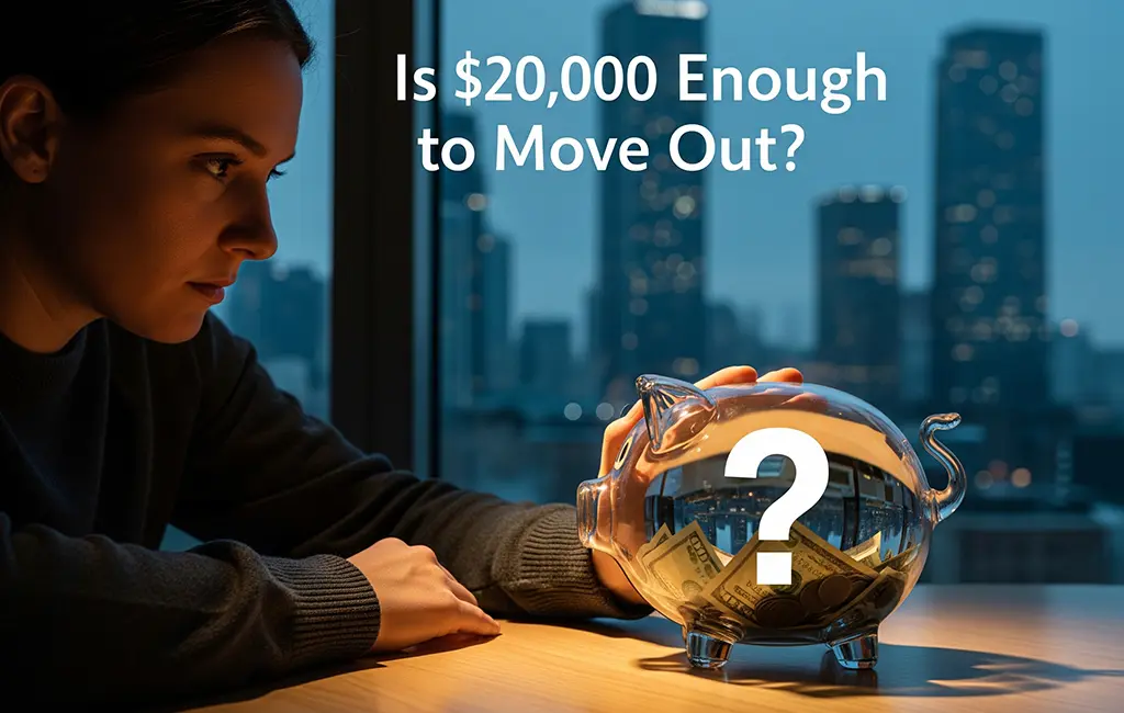 is 20k enough to move out budget guide USA