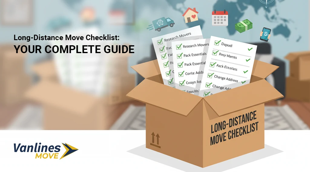 long-distance moving checklist guide
