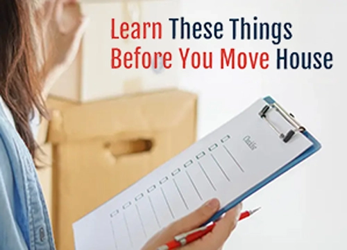 Moving Tips - Before you Move