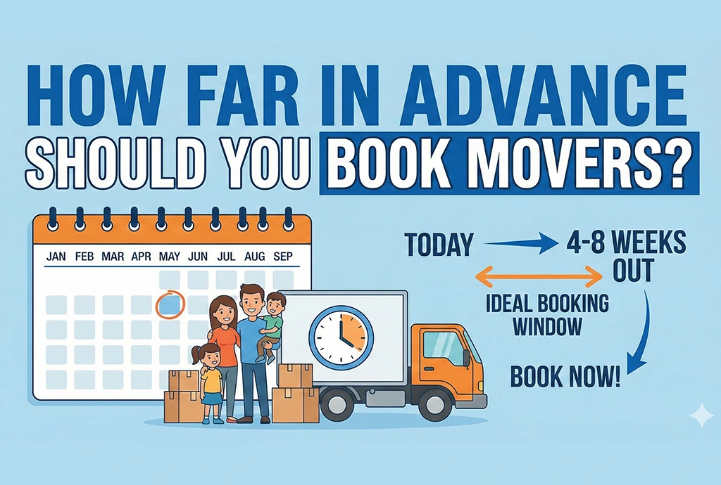 how far in advance to book professional movers