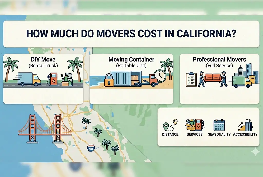 How much do movers cost in California