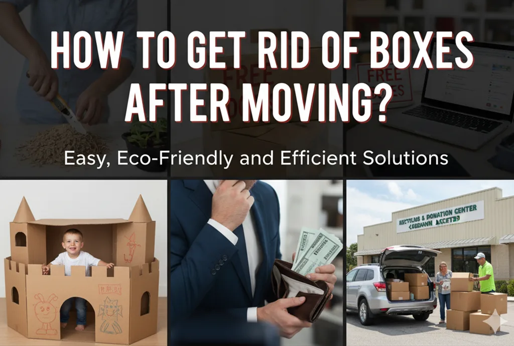 how to get rid of boxes after moving