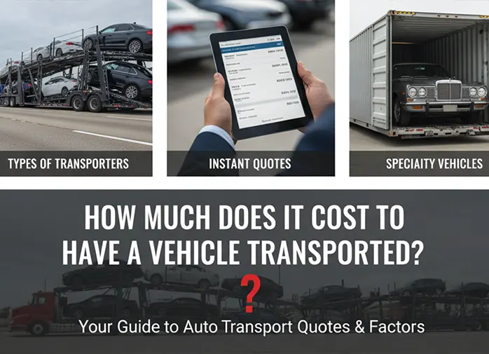 cost to transport a vehicle and factors affecting car shipping rates