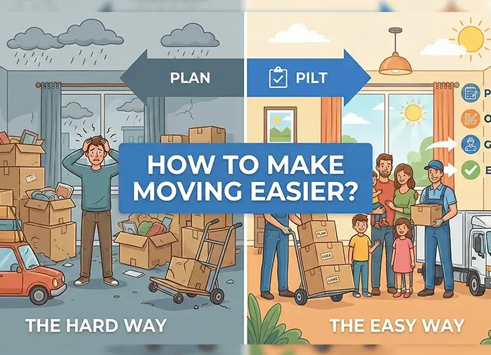 how to make moving easier and less stressful