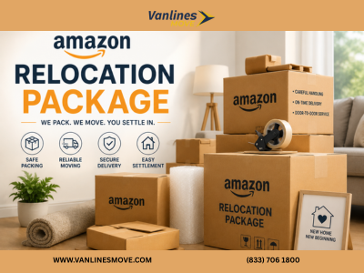 Amazon relocation package benefits for employees moving for a new job
