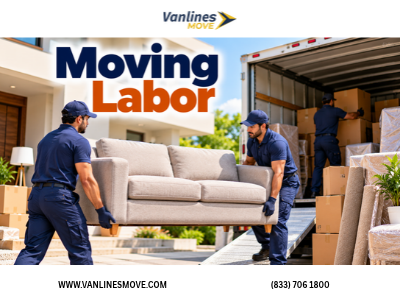 Professional moving labor team loading boxes onto a truck for a smooth relocation.